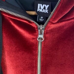 Ivy Park Suede Sweater